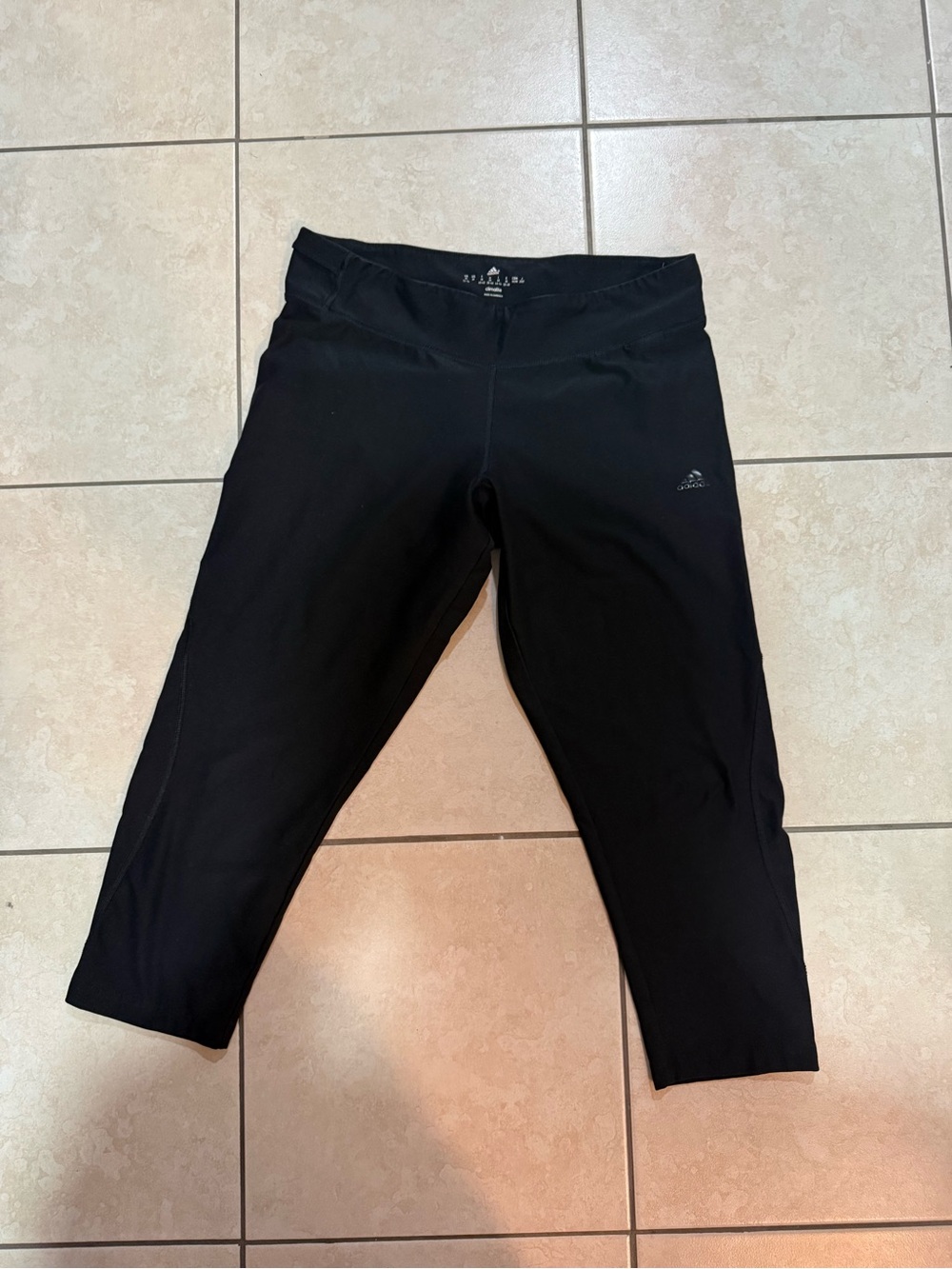 adidas Black Climalite Performance Leggings